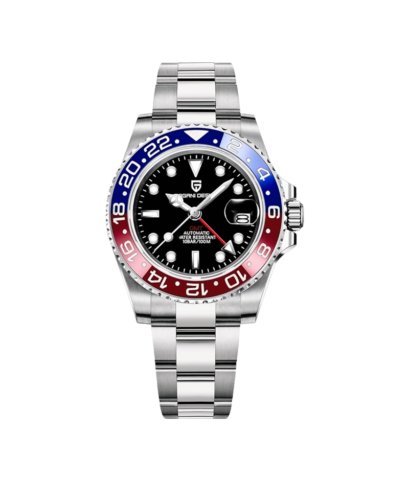 RELOJ PAGANI DESIGN GMT (BLUE RED)