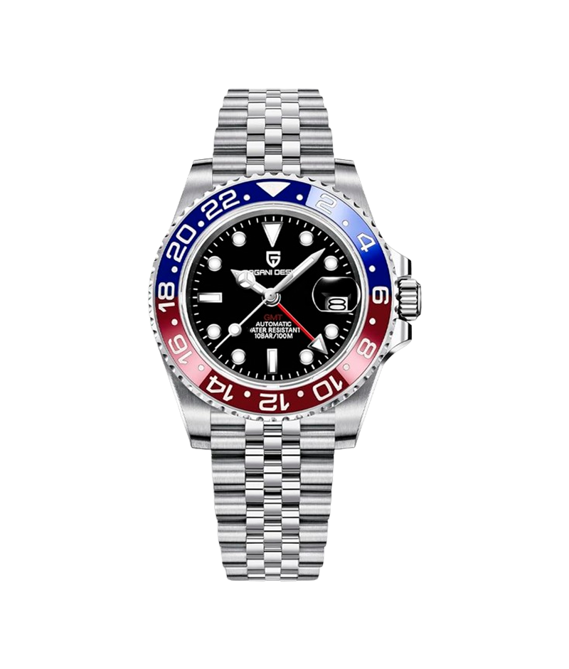 RELOJ PAGANI DESIGN GMT (JUBILEE BLUE RED)