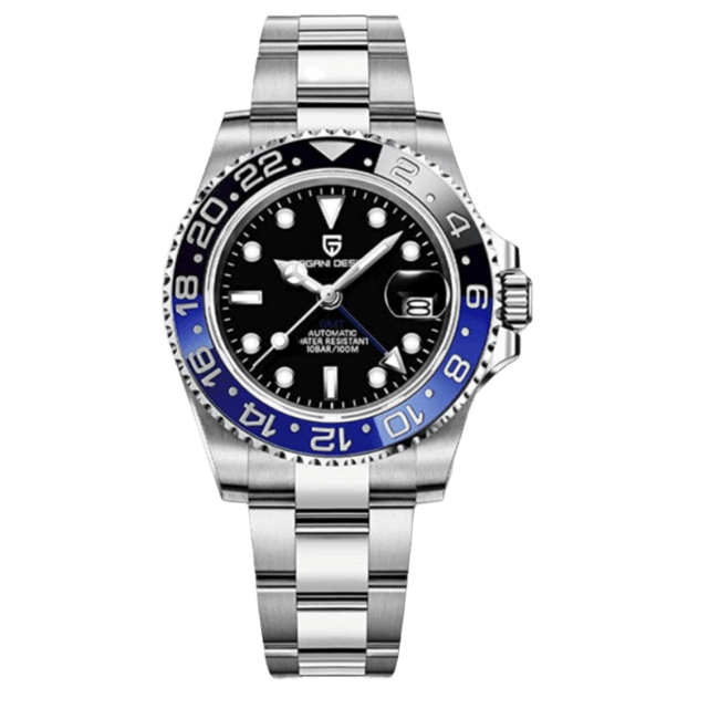 RELOJ PAGANI DESIGN GMT (BLACK BLUE)